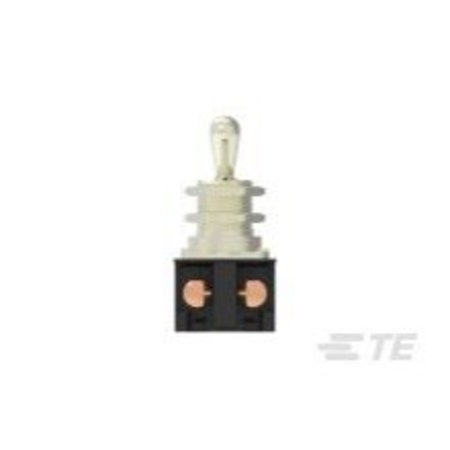 Te Connectivity Toggle Switch, Dpst, Momentary, 16A, 125Vdc, Screw Terminal, Panel Mount 1520237-2